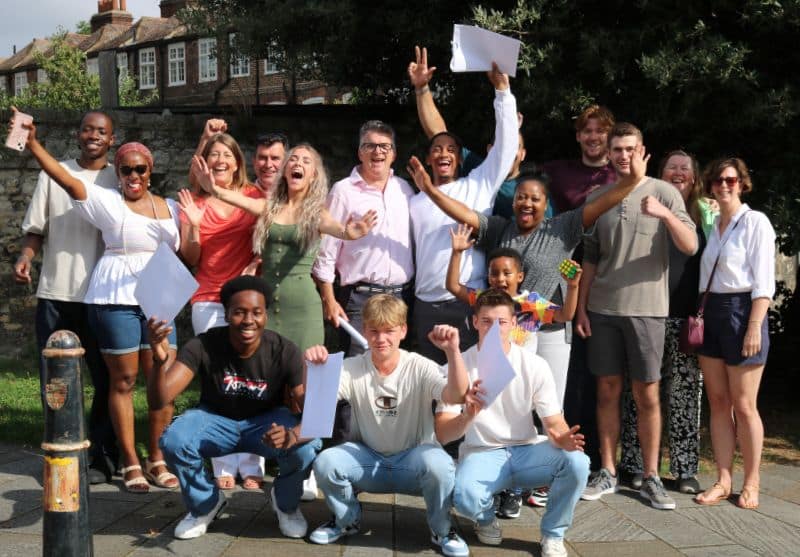 A Level Results Day 2023 King's School Rochester